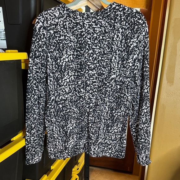 Pistola Nikki 100% Cotton Sweatshirt in White Noise Size Small Oversized - Picture 8 of 8